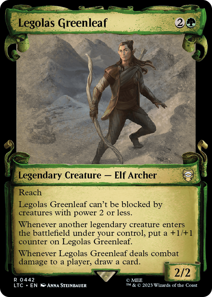 Legolas Greenleaf [The Lord of the Rings: Tales of Middle-Earth Commander Showcase Scrolls] | Game Master's Emporium (The New GME)