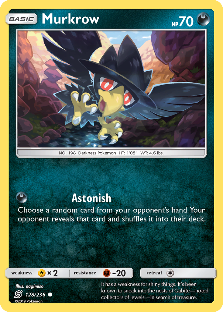 Murkrow (128/236) [Sun & Moon: Unified Minds] | Game Master's Emporium (The New GME)