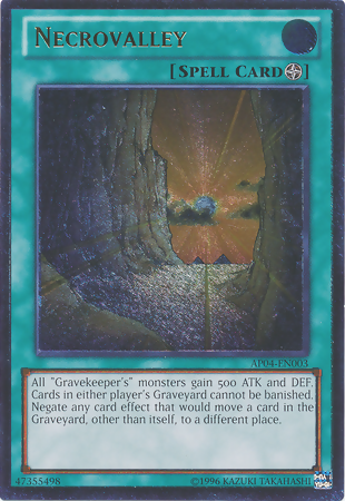 necrovalley yugioh deck - Legendary Collection 3: increase the ATK and DEF of all monsters that includes Gravekeepers in their card name by 500 Necrovalley Temple - Yu-Gi-Oh! Card