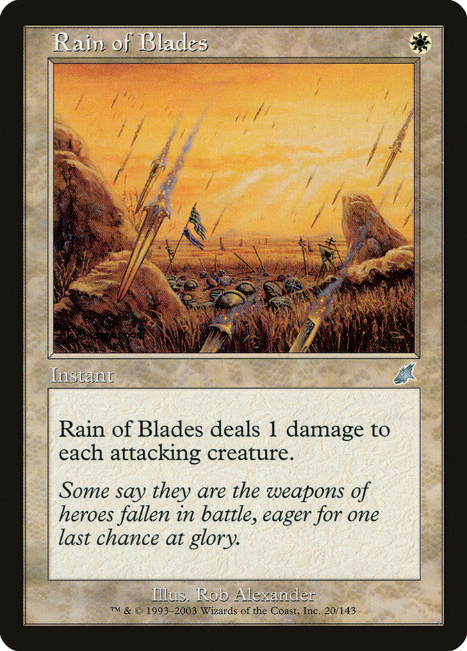 Rain of Blades [Scourge] | Game Master's Emporium (The New GME)