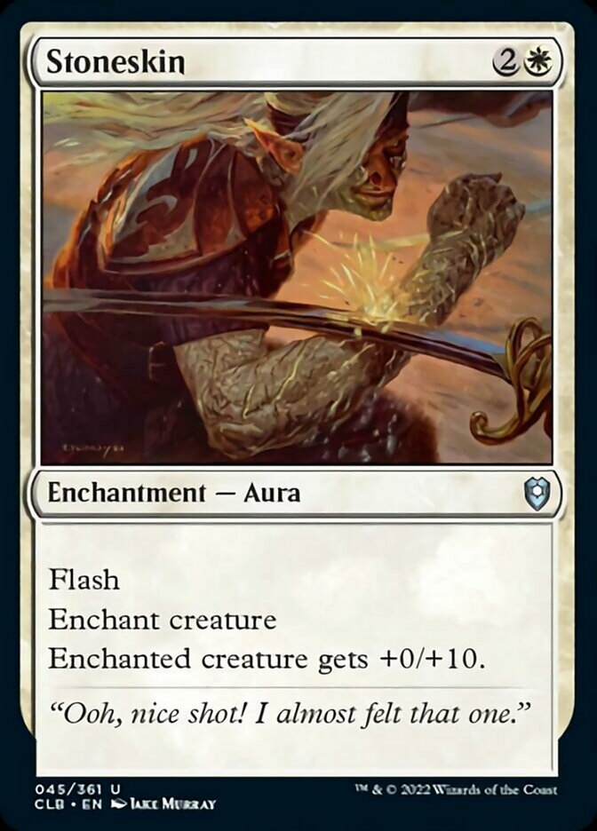 Stoneskin [Commander Legends: Battle for Baldur's Gate] | Game Master's Emporium (The New GME)