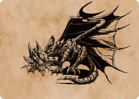 Ancient Copper Dragon Art Card (52) [Commander Legends: Battle for Baldur's Gate Art Series] | Game Master's Emporium (The New GME)