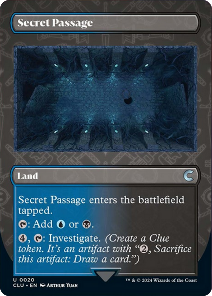 Secret Passage (Borderless) [Ravnica: Clue Edition] | Game Master's Emporium (The New GME)