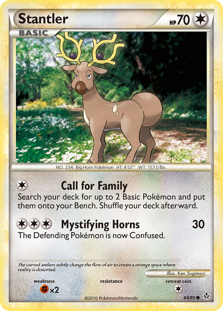 Stantler (64/95) [HeartGold & SoulSilver: Unleashed] | Game Master's Emporium (The New GME)