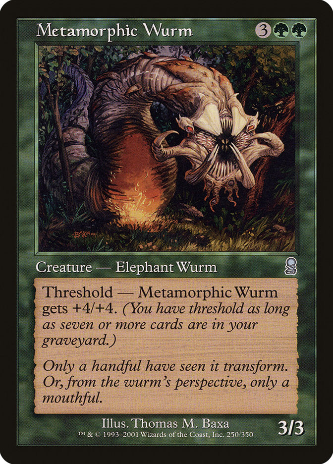 Metamorphic Wurm [Odyssey] | Game Master's Emporium (The New GME)