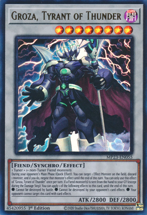 Groza, Tyrant of Thunder [MP23-EN055] Ultra Rare | Game Master's Emporium (The New GME)