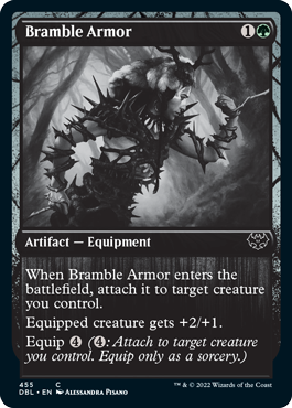 Bramble Armor (455) [Innistrad: Double Feature] | Game Master's Emporium (The New GME)