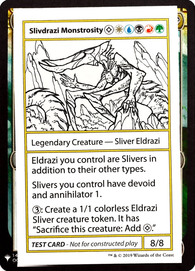 Slivdrazi Monstrosity [Mystery Booster Playtest Cards] | Game Master's Emporium (The New GME)