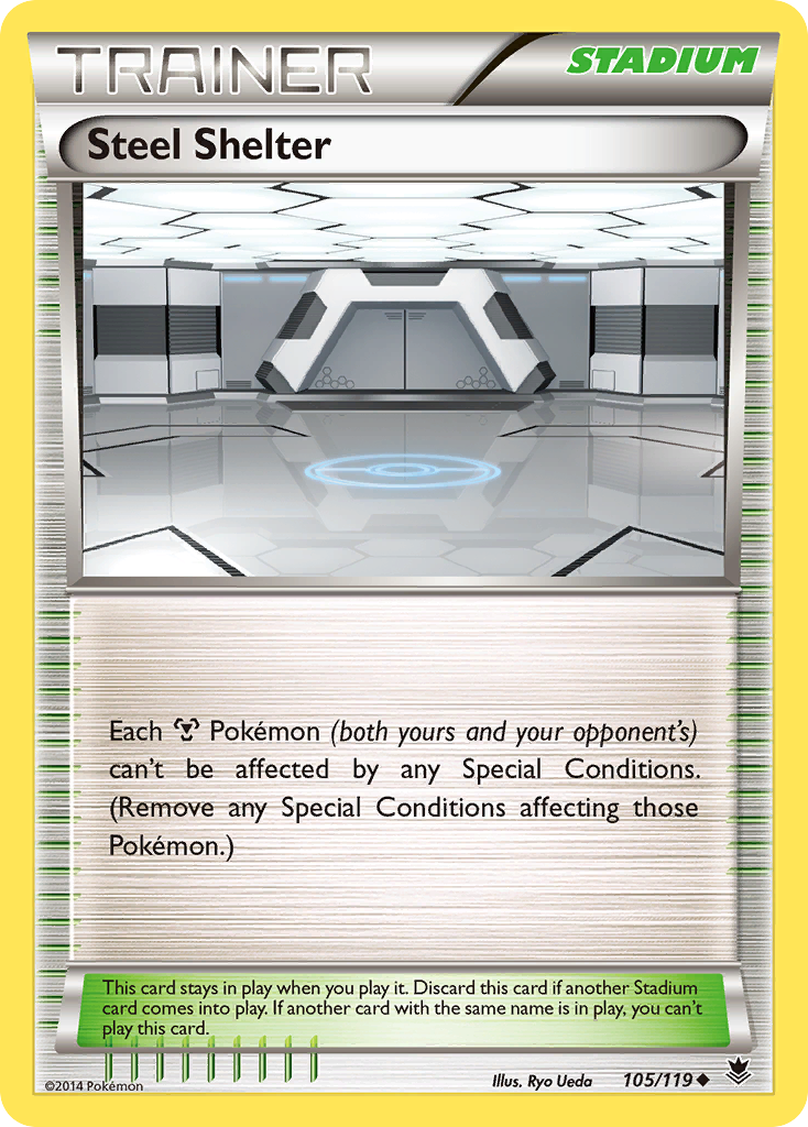Steel Shelter (105/119) [XY: Phantom Forces] | Game Master's Emporium (The New GME)