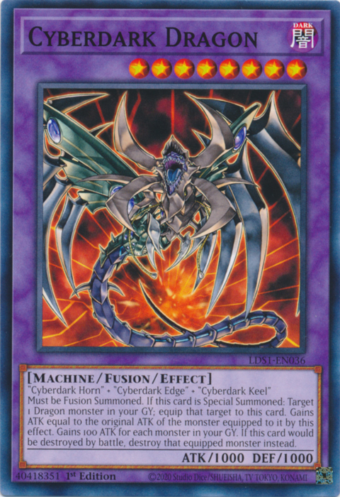 Cyberdark Dragon [LDS1-EN036] Common | Game Master's Emporium (The New GME)