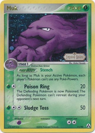 Muk (11/92) (Stamped) [EX: Legend Maker] | Game Master's Emporium (The New GME)