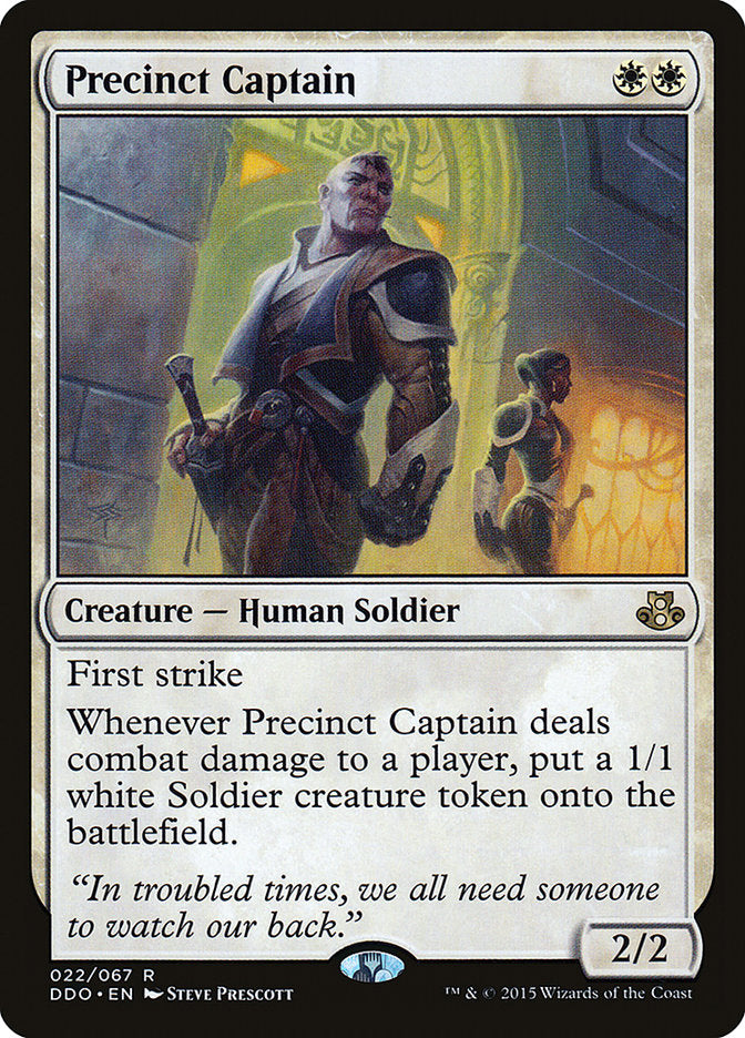 Precinct Captain [Duel Decks: Elspeth vs. Kiora] | Game Master's Emporium (The New GME)