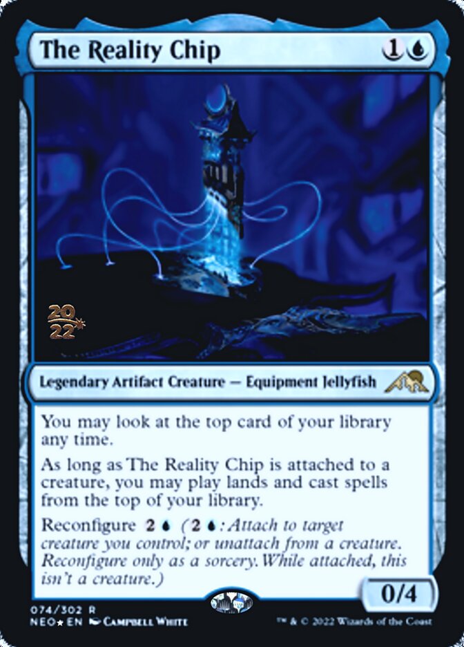 The Reality Chip [Kamigawa: Neon Dynasty Prerelease Promos] | Game Master's Emporium (The New GME)