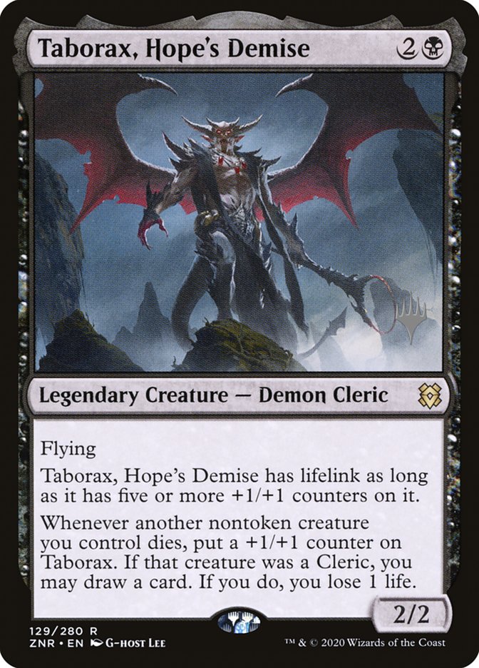 Taborax, Hope's Demise (Promo Pack) [Zendikar Rising Promos] | Game Master's Emporium (The New GME)
