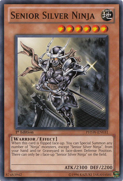 Senior Silver Ninja [PHSW-EN031] Common | Game Master's Emporium (The New GME)