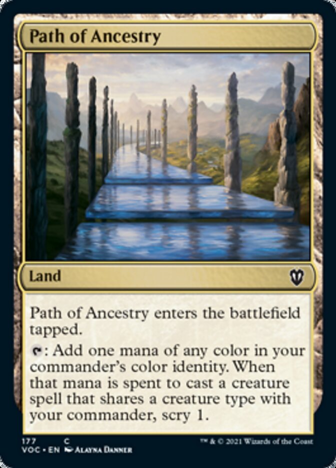 Path of Ancestry [Innistrad: Crimson Vow Commander] | Game Master's Emporium (The New GME)