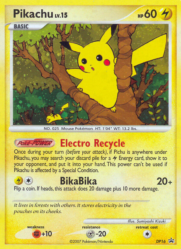 Pikachu (DP16) [Diamond & Pearl: Black Star Promos] | Game Master's Emporium (The New GME)