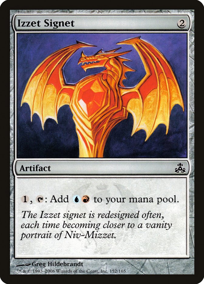 Izzet Signet [Guildpact] | Game Master's Emporium (The New GME)