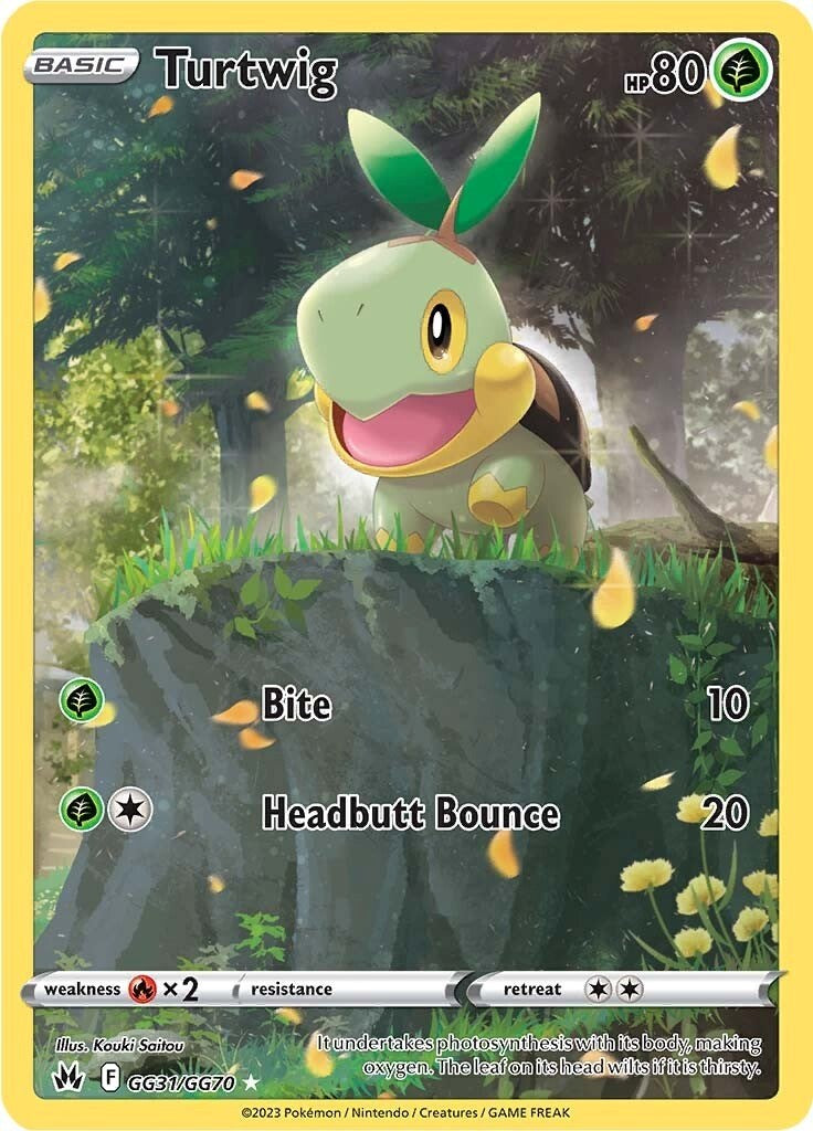 Turtwig (GG31/GG70) [Sword & Shield: Crown Zenith] | Game Master's Emporium (The New GME)