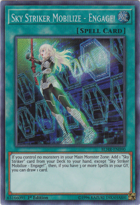 Sky Striker Mobilize - Engage! [BLHR-EN090] Secret Rare | Game Master's Emporium (The New GME)