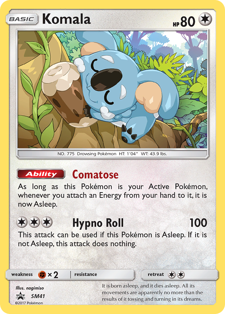 Komala (SM41) [Sun & Moon: Black Star Promos] | Game Master's Emporium (The New GME)