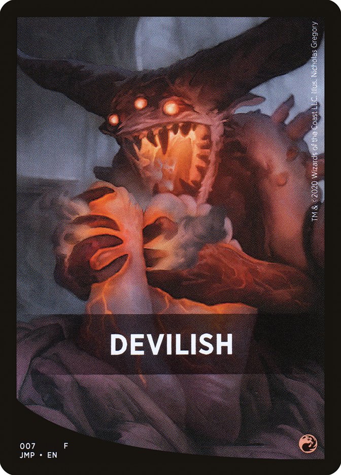 Devilish Theme Card [Jumpstart Front Cards] | Game Master's Emporium (The New GME)