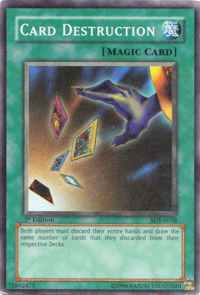 Card Destruction [SDY-E038] Super Rare | Game Master's Emporium (The New GME)