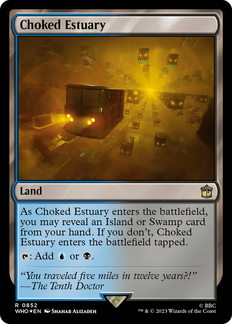 Choked Estuary (Surge Foil) [Doctor Who] | Game Master's Emporium (The New GME)