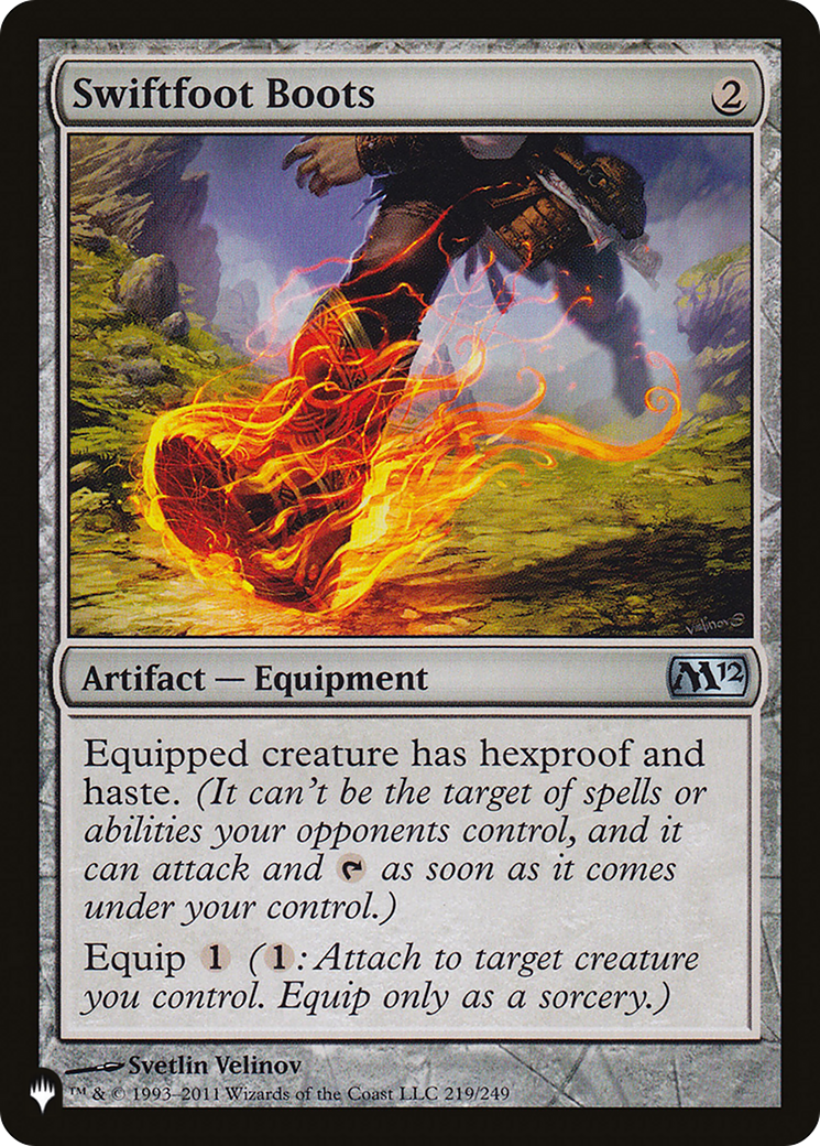 Swiftfoot Boots [Secret Lair: Angels] | Game Master's Emporium (The New GME)