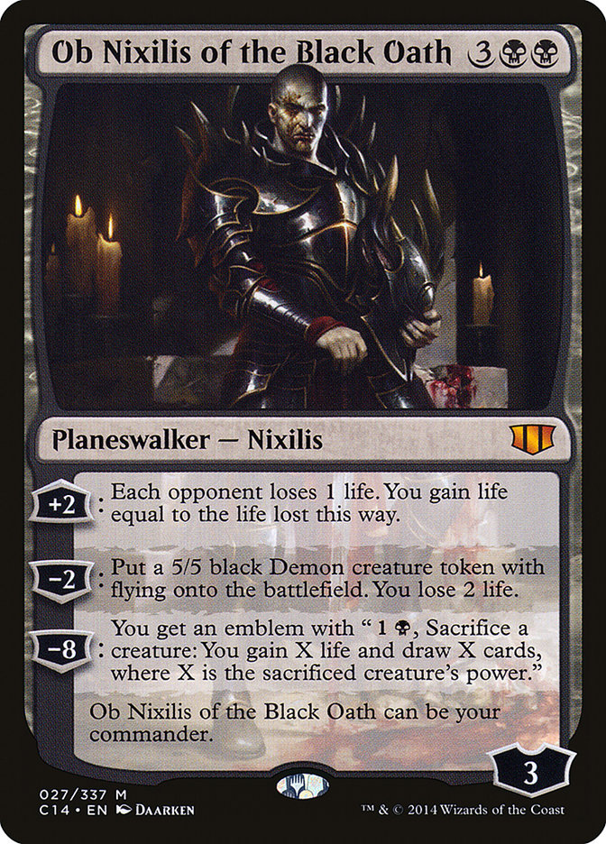 Ob Nixilis of the Black Oath [Commander 2014] | Game Master's Emporium (The New GME)