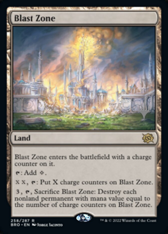 Blast Zone (Promo Pack) [The Brothers' War Promos] | Game Master's Emporium (The New GME)