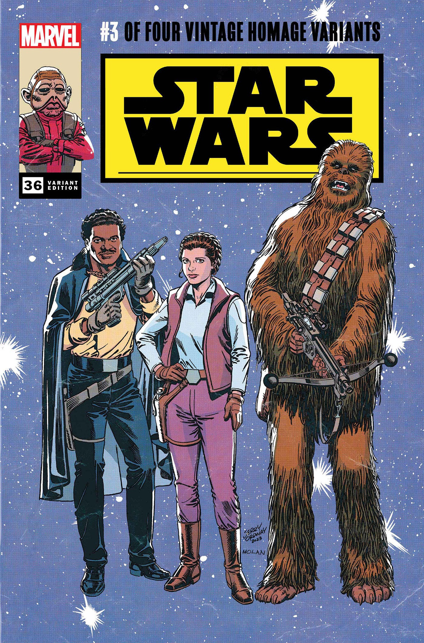 Star Wars 36 Jerry Ordway Classic Trade Dress Variant | Game Master's Emporium (The New GME)