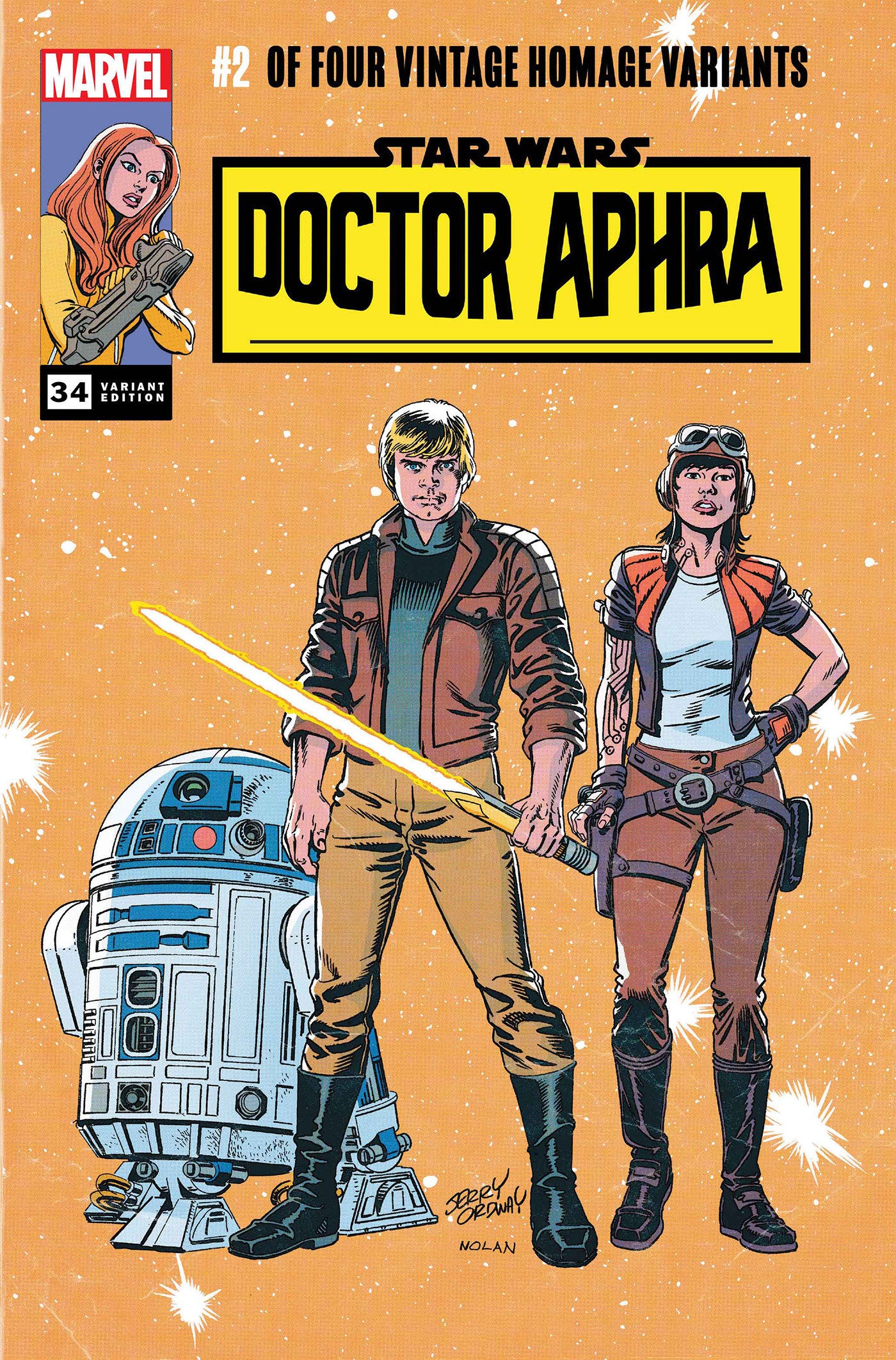 Star Wars: Doctor Aphra 34 Jerry Ordway Classic Trade Dress Variant | Game Master's Emporium (The New GME)