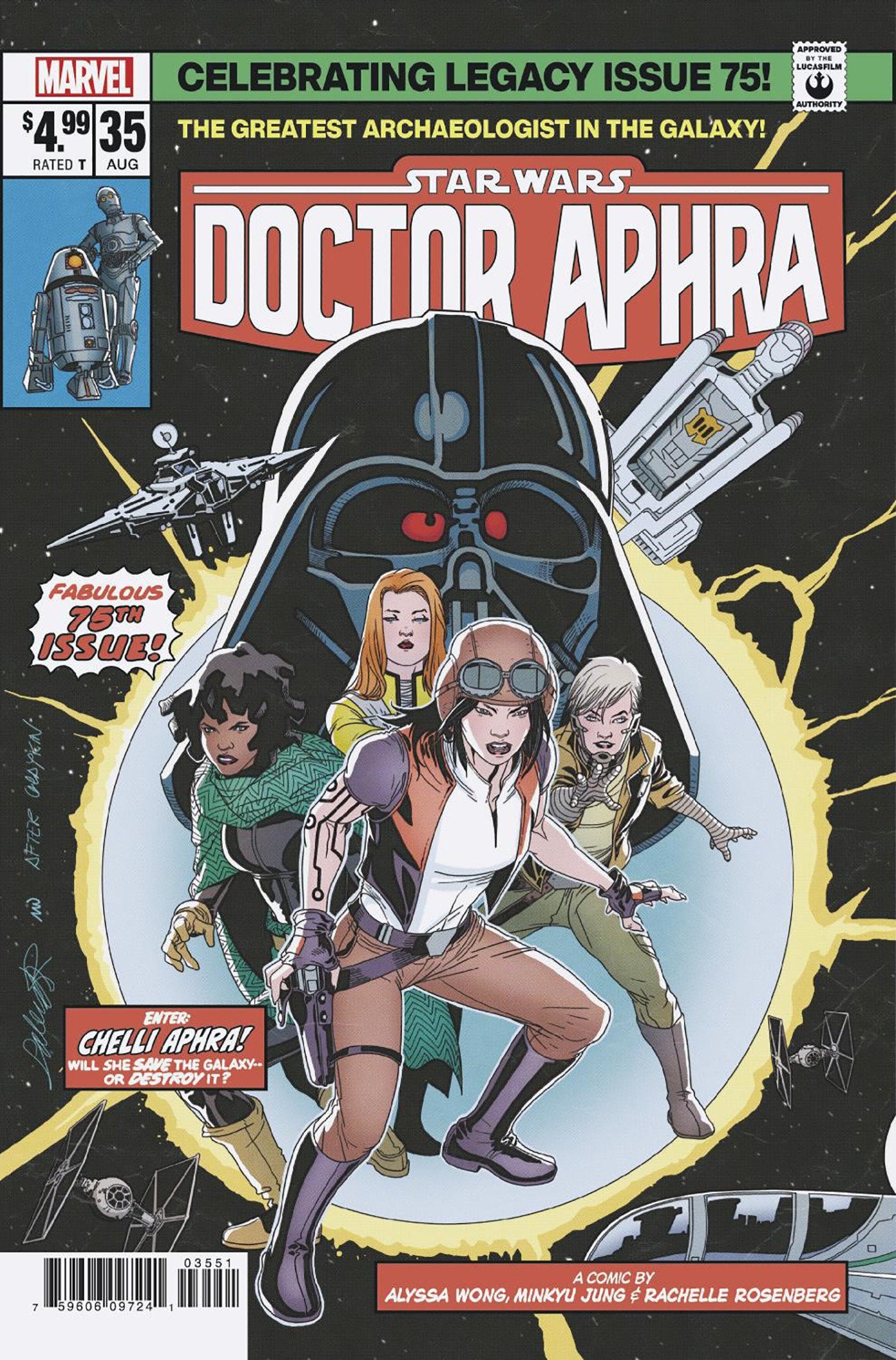Star Wars: Doctor Aphra 35 Salvador Larroca Homage Variant [Dd] | Game Master's Emporium (The New GME)