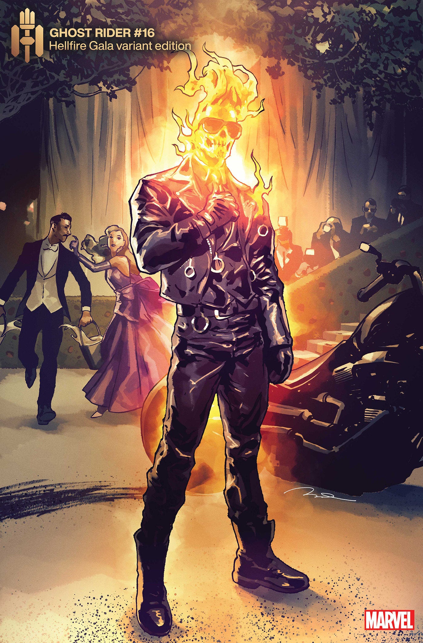 Ghost Rider 16 Gerald Parel Hellfire Gala Variant | Game Master's Emporium (The New GME)