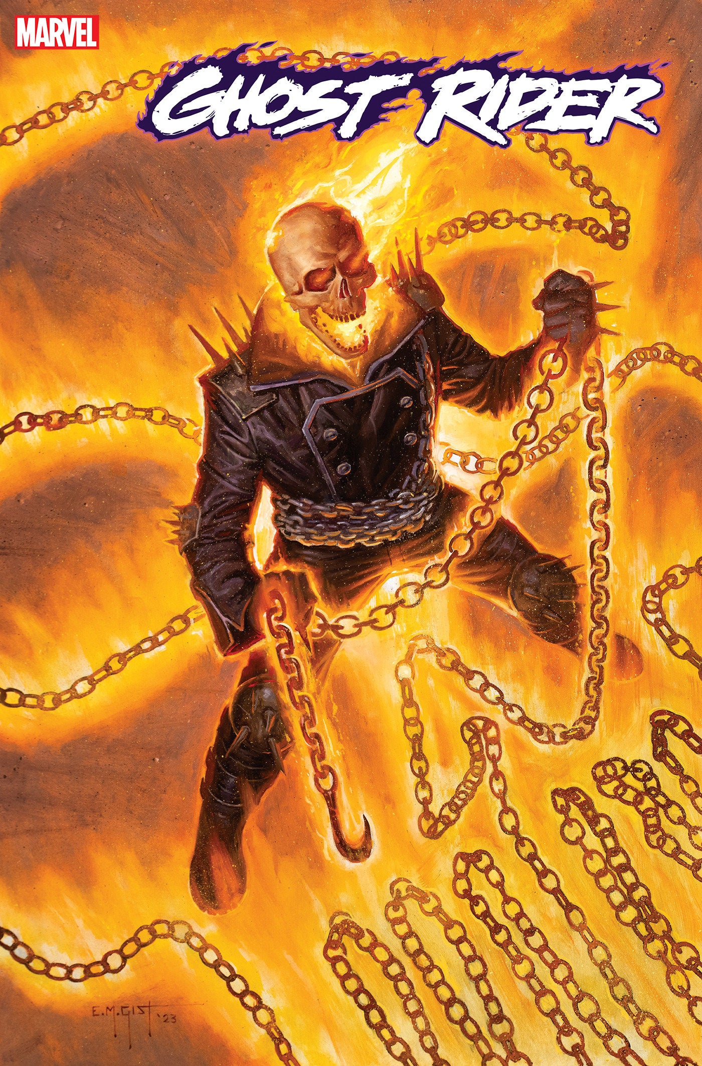 Ghost Rider 16 E.M. Gist Variant | Game Master's Emporium (The New GME)