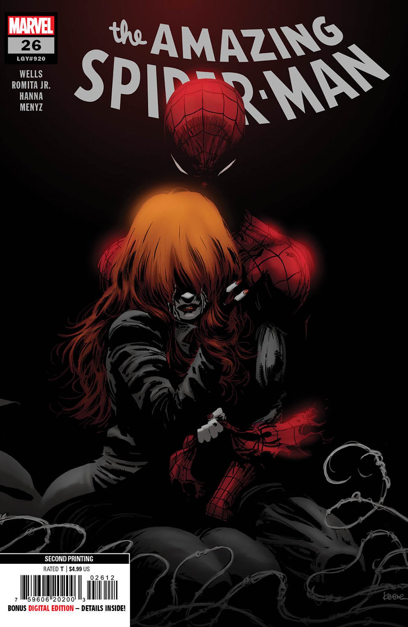 Amazing Spider-Man 26 Kaare Andrews 2nd Print Variant | Game Master's Emporium (The New GME)