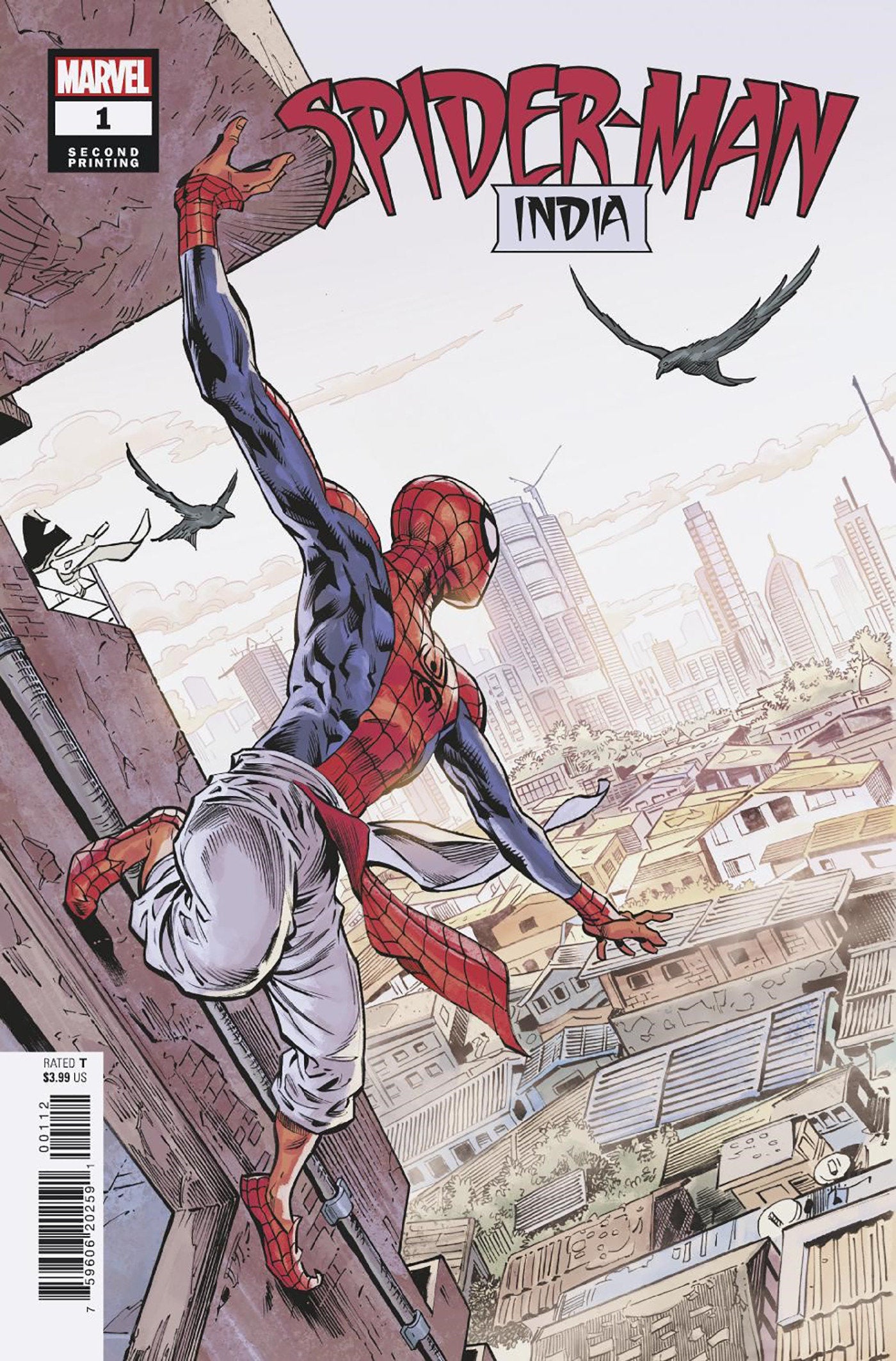 Spider-Man: India 1 Abhishek Malsuni 2nd Print Variant | Game Master's Emporium (The New GME)