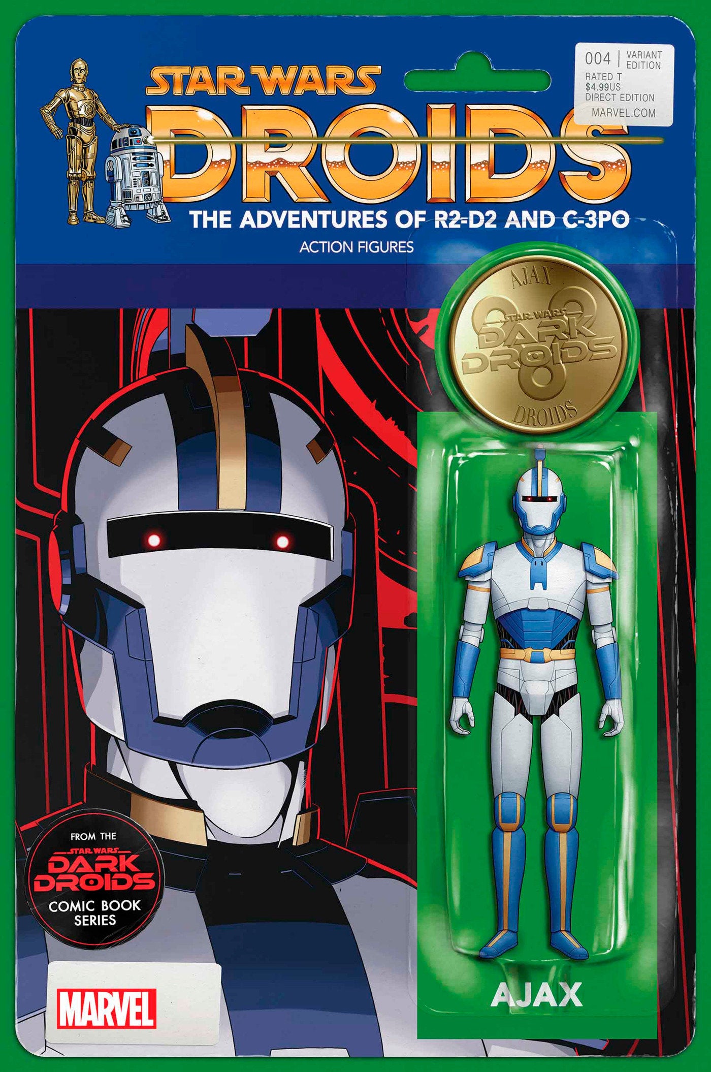 Star Wars: Dark Droids - D-Squad 4 John Tyler Christopher Action Figure Variant [Dd] | Game Master's Emporium (The New GME)