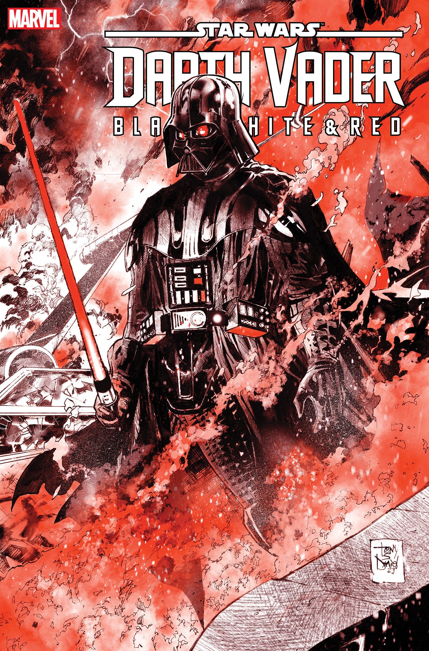 Star Wars: Darth Vader - Black, White & Red 4 Tony Daniel Variant | Game Master's Emporium (The New GME)