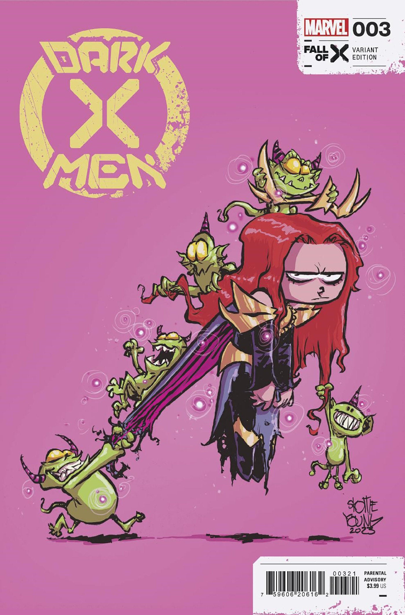 Dark X-Men 3 Skottie Young Variant [Fall] | Game Master's Emporium (The New GME)