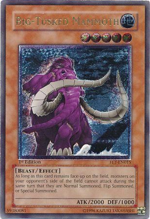 Big-Tusked Mammoth [FET-EN015] Ultimate Rare | Game Master's Emporium (The New GME)