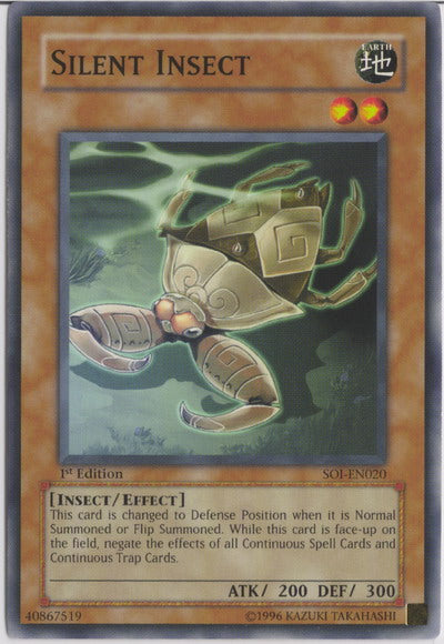 Silent Insect [SOI-EN020] Common | Game Master's Emporium (The New GME)