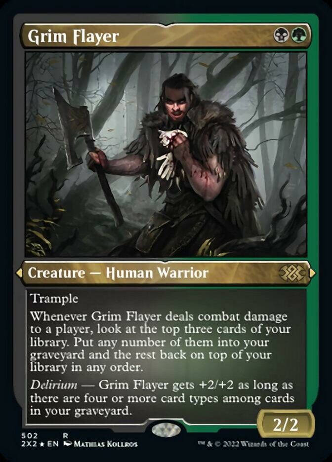 Grim Flayer (Foil Etched) [Double Masters 2022] | Game Master's Emporium (The New GME)