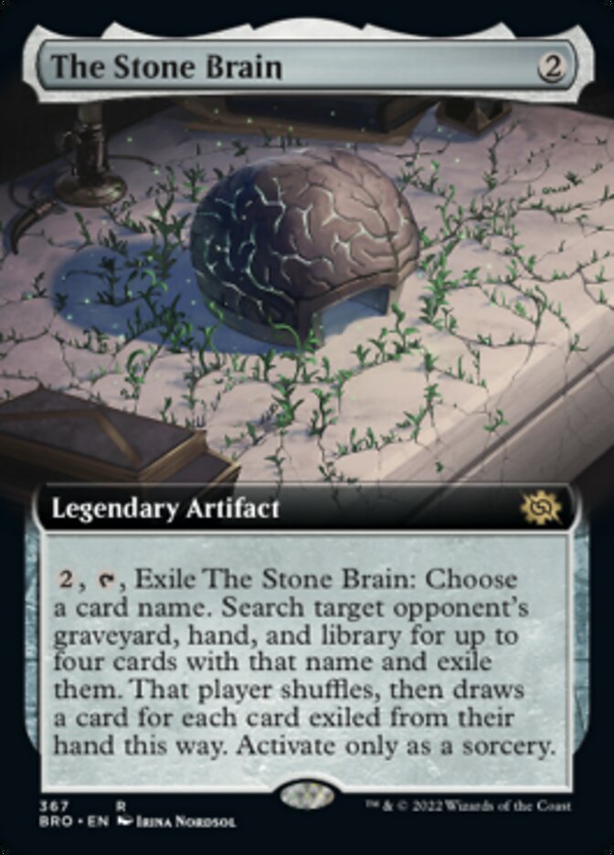 The Stone Brain (Extended Art) [The Brothers' War] | Game Master's Emporium (The New GME)