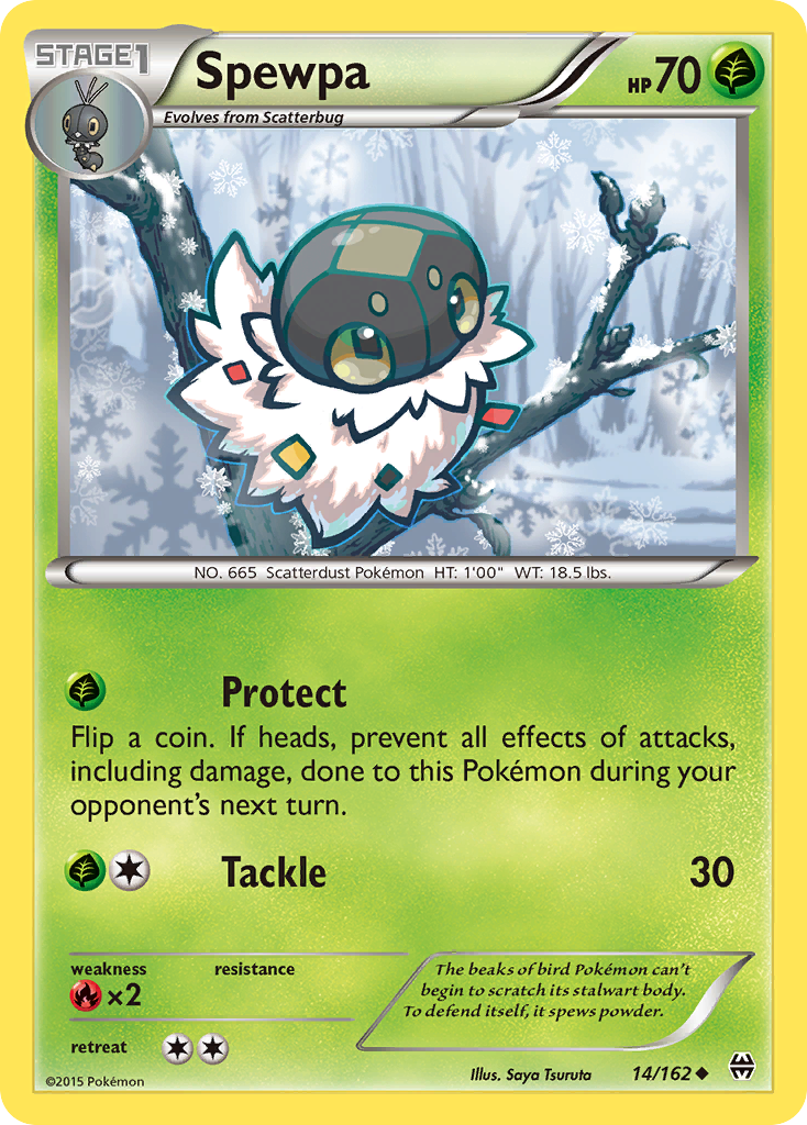 Spewpa (14/162) [XY: BREAKthrough] | Game Master's Emporium (The New GME)