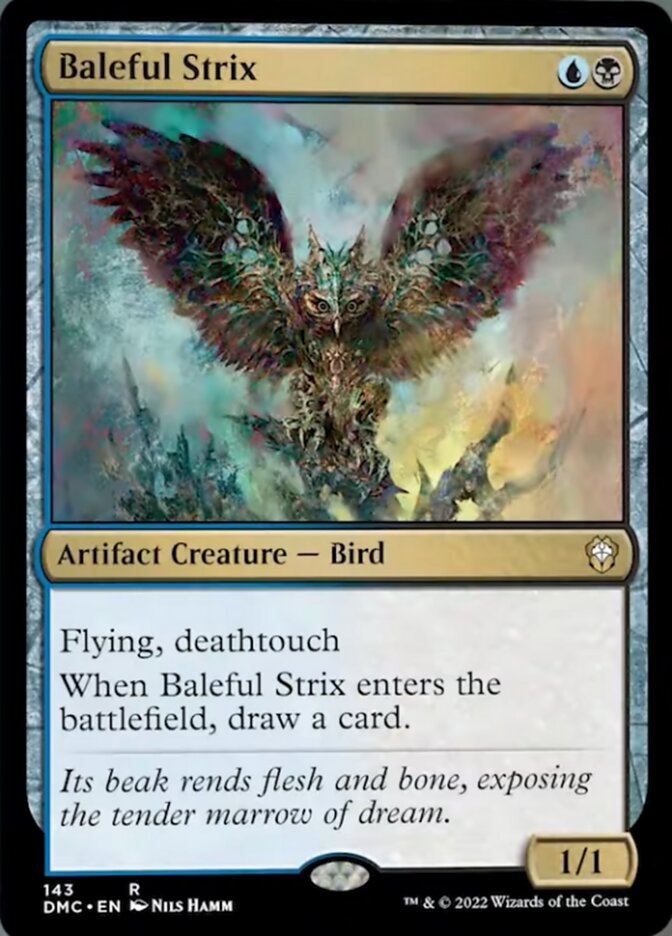 Baleful Strix [Dominaria United Commander] | Game Master's Emporium (The New GME)