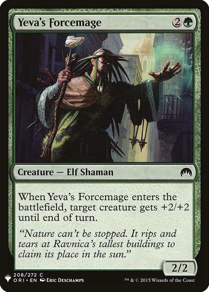 Yeva's Forcemage [Mystery Booster] | Game Master's Emporium (The New GME)