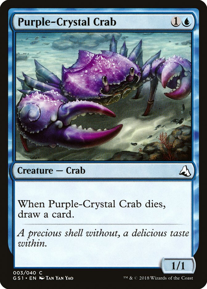 Purple-Crystal Crab [Global Series Jiang Yanggu & Mu Yanling] | Game Master's Emporium (The New GME)