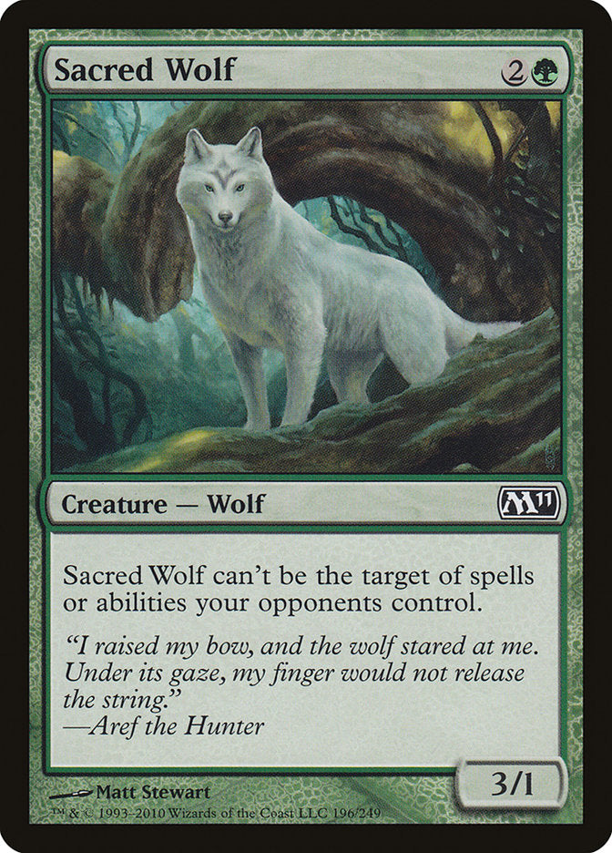 Sacred Wolf [Magic 2011] | Game Master's Emporium (The New GME)